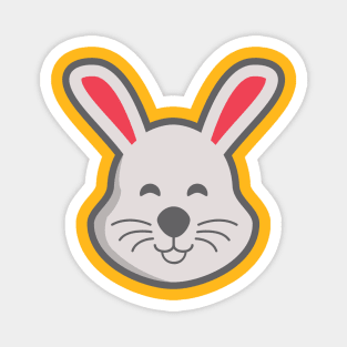 Happy Bunny Magnet