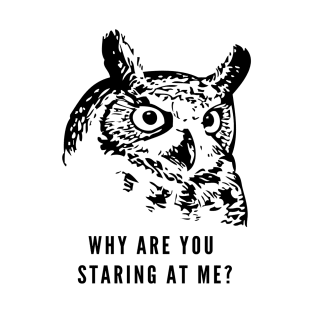 Staring Owl T-Shirt