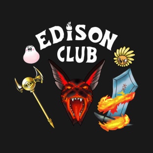 Edison club dark background T-Shirt