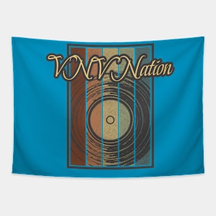 VNV Nation Vynil Silhouette Tapestry