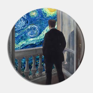 Starry night view Pin