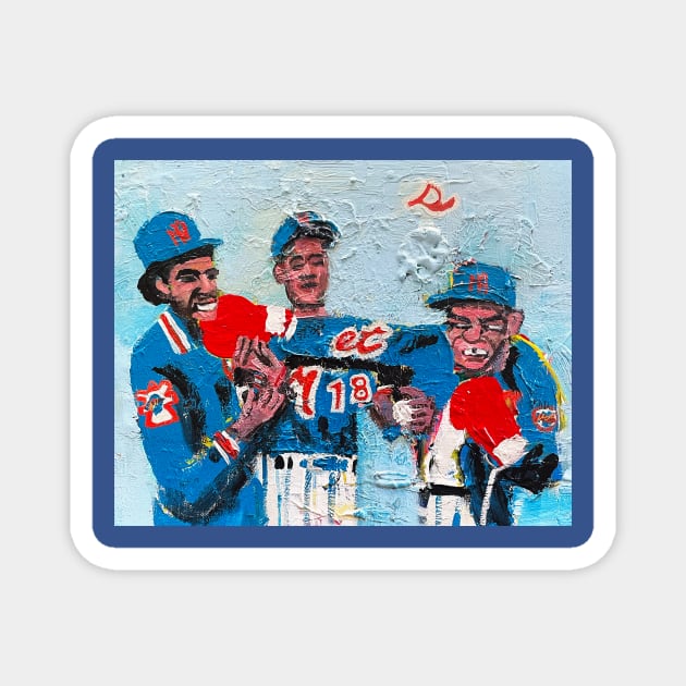 Doc Gooden, Darryl Strawberry,  Mike Tyson Magnet by ElSantosWorld