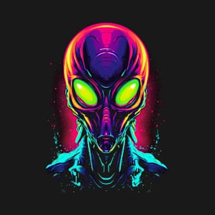 Neon Alien T-Shirt