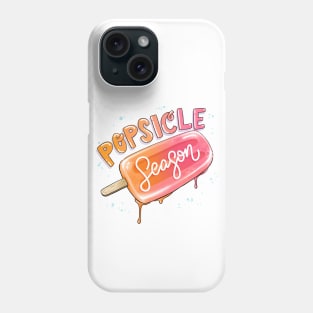 Popsicle season summer lover melting ice cream Phone Case