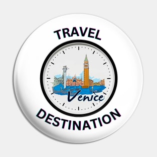 Travel to Venice Pin