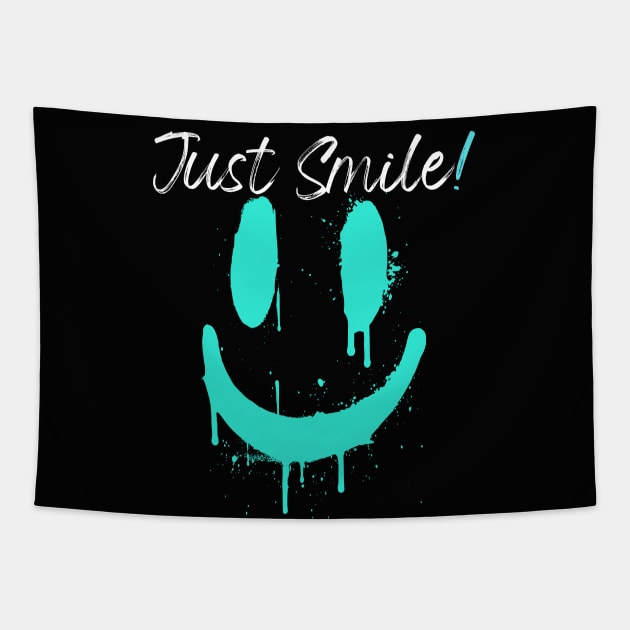 Just Smile Tapestry by TranquilAsana