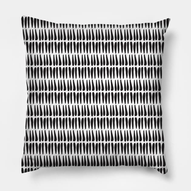 African Tribal Ethnic Pattern Pillow by yaros