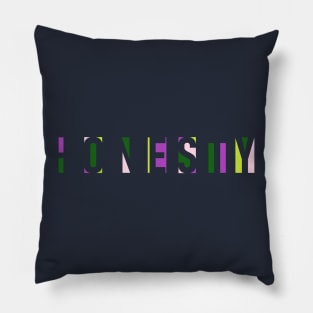 Text Typography Unique Pillow