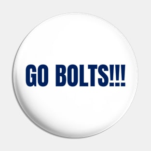 go bolts!!! Pin