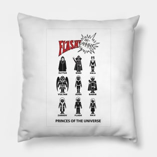 Flash Gordon all Characters Pillow