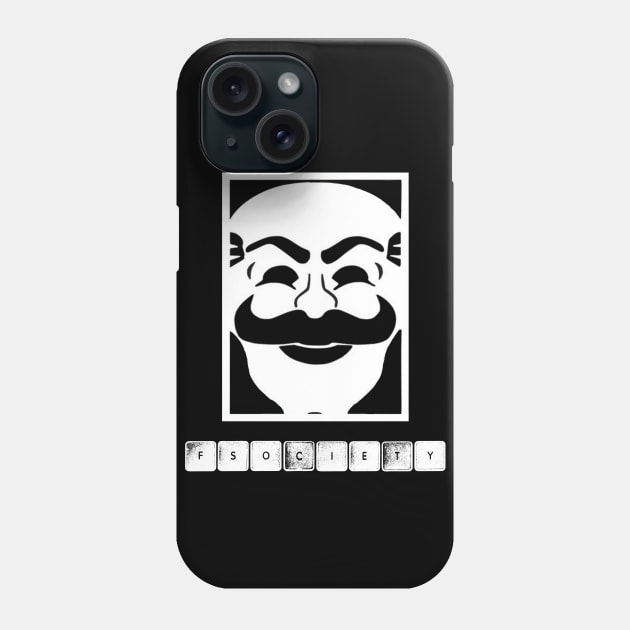 Mr. Robot - FSOCIETY Phone Case by AcacianCreations