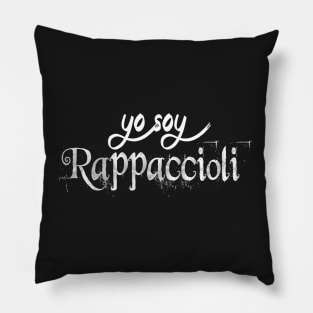 Yo Soy Rappaccioli Nica Nicaragua Central America Pinolero BLK 2020-001 Pillow