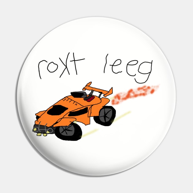 Rokt Leeg Orange Octane Pin by Items4All
