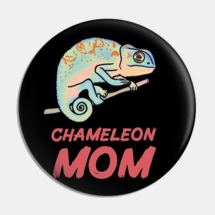 Pastel Chameleon Mom fro Chameleon Lovers Pin