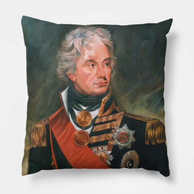 Lord Nelson Pillow by WonderWebb