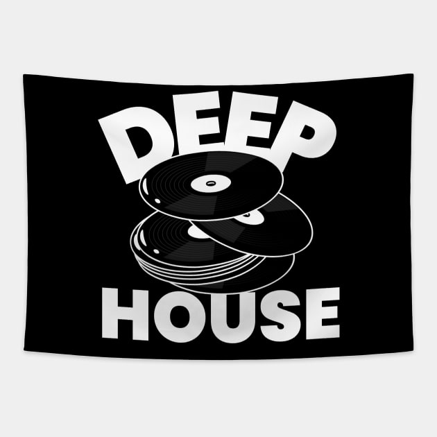 DEEP HOUSE Tapestry by DISCOTHREADZ 