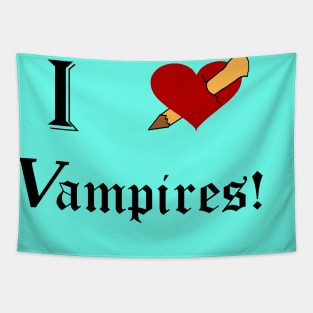 I Stake Vampires Tapestry