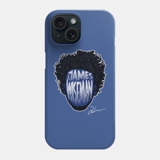 James Wiseman Golden State Player Silhouette Phone Case