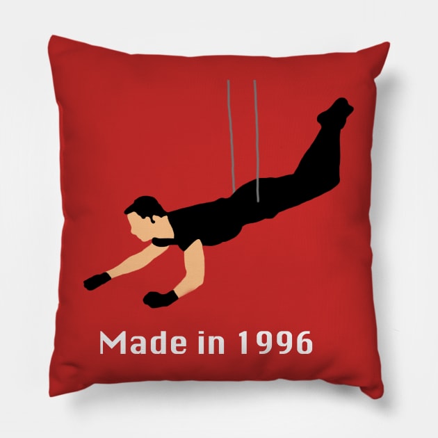 Made in 1996 Pillow by MovieFunTime