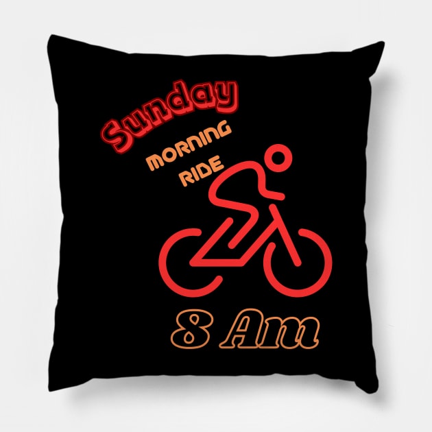 Morning Ride Pillow by Cachorro 26