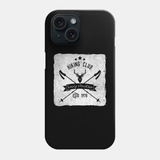 Smoky Mountain Hiking Club (light) Phone Case