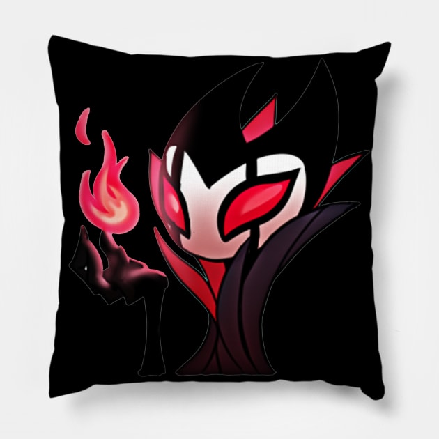 King of Nightmares Grimm Pillow by zeann_art