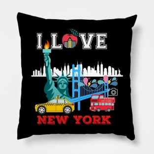 Big Apple Design Pillow