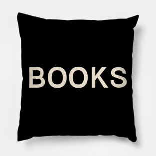 Books Hobbies Passions Interests Fun Things to Do Pillow