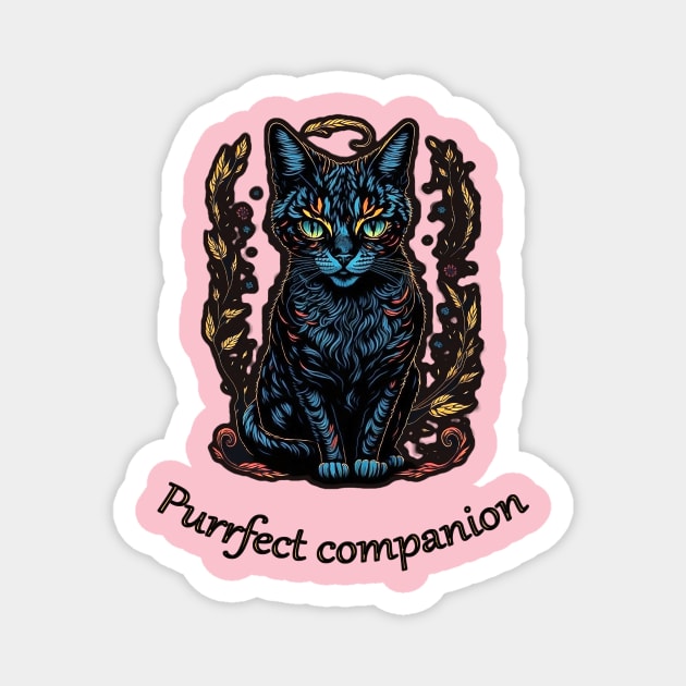 Purrfect companion, cat Magnet by ElArrogante