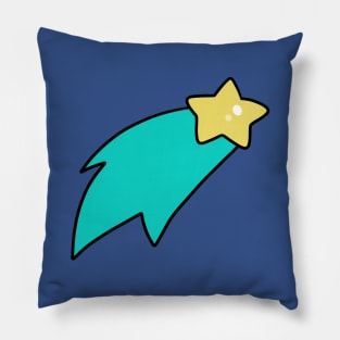 Blue Shooting Star Pillow