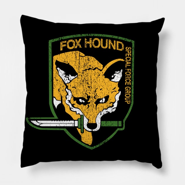 Foxhound Pillow by Alfons