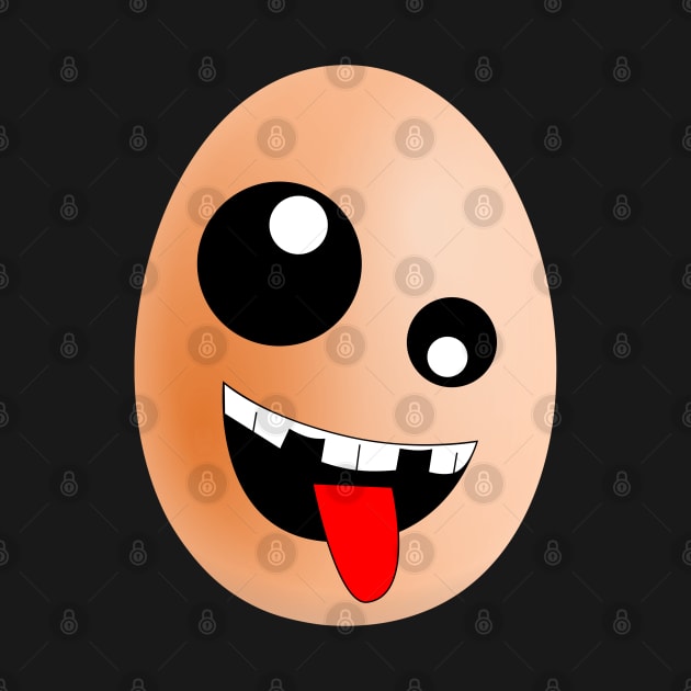 funny egg emoji by INDONESIA68