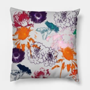 fall floral Pillow