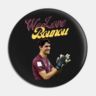 We Love Bounou - Morocco Football Pin