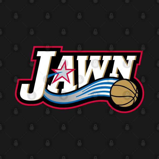 Jawn Retro, Basketball - Black by KFig21