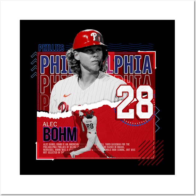 Alec Bohm 28 I Love This Place Philadelphia Phillies T-Shirt