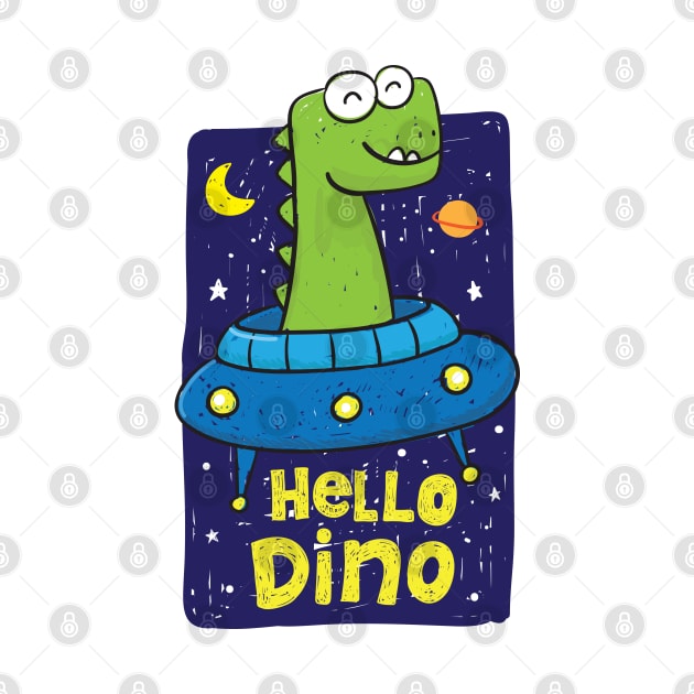 hello dino by Mako Design 