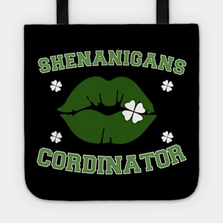 Shenanigans Coordinator retro St. Patricks Day lucky Teacher Tote