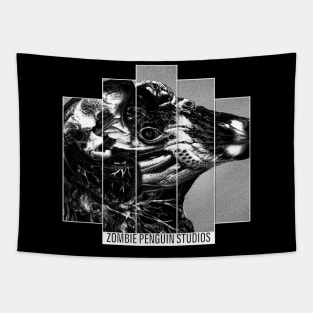 Zombie Penguin Studios Logo Tapestry