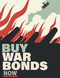 By War Bonds Magnet