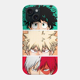 My Hero Academia +Retro style Phone Case