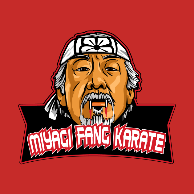 Discover Miyagi Fang Karate - Mr Miyagi - T-Shirt