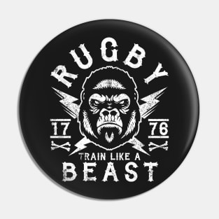 RUGBY - TRAIN LIKE A BEAST - RUGBY TRAINING Pin