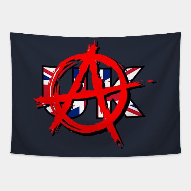 UK Anarchy Tapestry by Taylor'd Designs