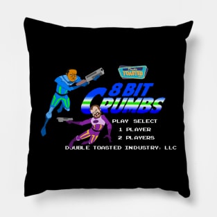 8 Bit Crumbs Pillow