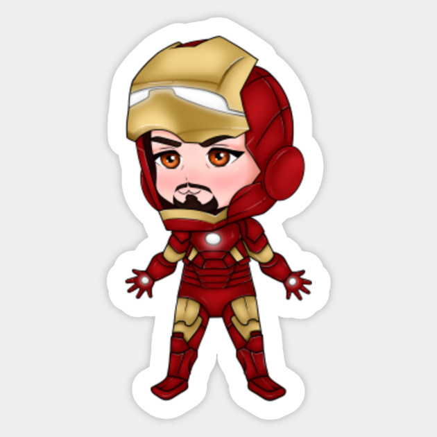 Iron Man Sticker Chart