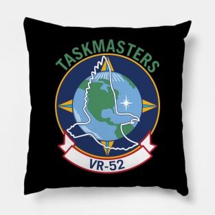 VR-52 Taskmasters Squadron Classic Logo Pillow