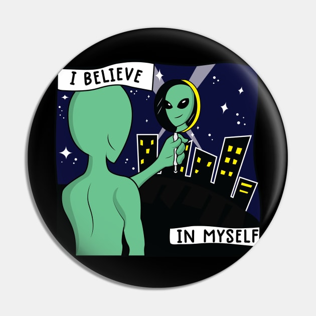 I Believe In Myself Quote Pin by thebuniverse