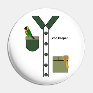 Zookeeper Halloween Costume For Boys And Men Gifts Pin