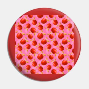 Apples red and pink Pin